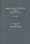 Somali-English Dictionary/With English Index