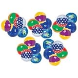 Twenty five (25pc) 16 Beach Balls Assorted! [Toy]