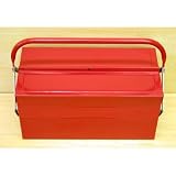Excel TB123-Red 16-Inch Cantilever Steel Tool Box, Red