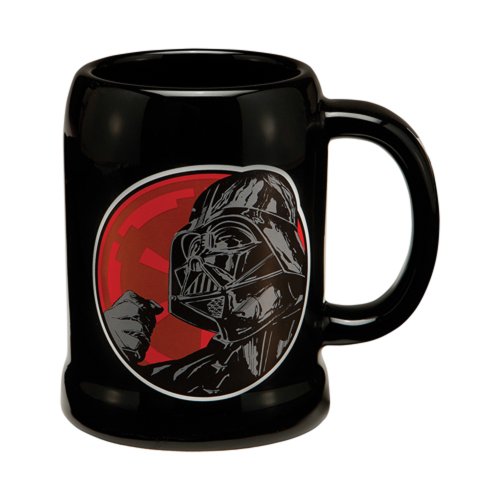 Vandor LLC 99279 Star Wars Darth Vader 20-Ounce Ceramic Stein, Multicolored On Sale