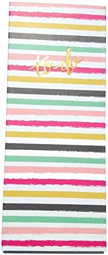 To Do Classic Stripes Note Pads in Hardcover Holder