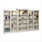 Hampton Five Piece Wall System in Pearl White