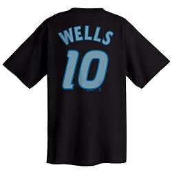 Vernon Wells Toronto Blue Jays Name and Number T-Shirt