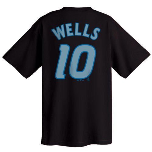 Vernon Wells Toronto Blue Jays Name and Number T-Shirt (XX-Large)