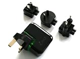 New Jivo World Power - International Travel Charger - Black