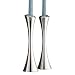 Nambe Aquila 10-Inch Candlestick, Pair