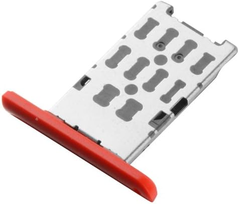 Generic Replacement Sim Card Tray Holder Fit for Nokia Lumia 1520 (Red)