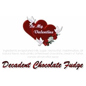 "Be My Valentine" Decadent Chocolate Fudge Box