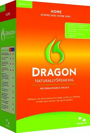 Dragon NaturallySpeaking Home v11.5 (Micro-casque inclus)