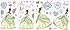 Blue Mountain Wallcoverings GAPP1854 Disney Princess and Frog Room Appliqu&eacute;
