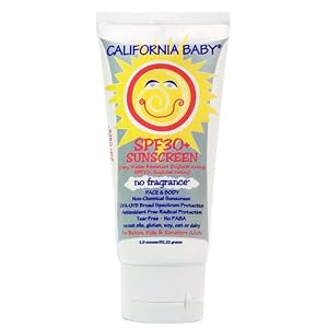 California Baby SPF 30+ Sunscreen Lotion - No Fragrance