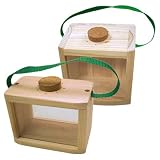 Lohasrus Bug Condo and Bug House MM13696- Passed Safety Standards ASTM F963-07, Unfinished Fir, for ages 3 and up