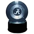 Alabama Crimson Tide U Logo Laser-Etched Musical Lit Crystal ball