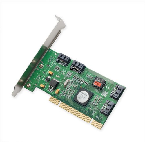 Syba I/O Crest 4 Ports PCI SATA II RAID Host Controller Card SIL3124 Chipset