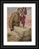 MOURNING NAZI HERO - Framed Print 16x12 (40x30cm) by Mary Evans