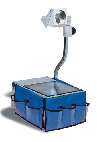 Creative Learner Overhead Projector Caddy, 12 X 7.5 Inches, Blue, 6 Pockets (0020700)