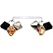 Handcrafted Austrian Crystal Bioplast Nipple Ring MADE WITH SWAROVSKI ELEMENTS