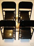 Review Jakks  / WWE WRESTLING FIGURE ACCESSORIES SET OF 4 BLACK STEEL CHAIRS