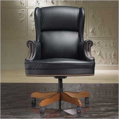 Traditional Executive Swivel Finish: Aspen, Fabric: Sketch - Cardinal
