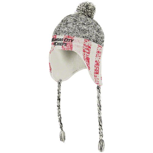 Kansas City Chiefs Women's Knit Hat: Lifestyle Tassel Pom Knit Hat