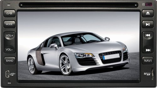 Simmp C621 6.2 zoll Touchscreen im Armaturenbrett Navigation Universal auto-dvd player with GPS/Bluetooth/TV/Radio/Ipod/USB/SD