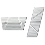 Drake Off Road JP-180015-BL Automatic Transmission Pedal Cover Set by Drake Off Road
