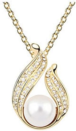 Dating Pearl Beauty Korean Crystal Pendant Fashion Jewelry(C3)