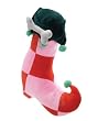 Dog Toy - Grriggles Jester Large Breed Holiday Dog Toy - Red