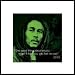 Bob Marley Poster Kunstdruck und Kunststoff-Rahmen - Zitat: One Good Thing About von Bob Marley - alle Infos