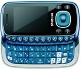 Samsung B3310 Handy, nox blau