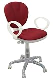 Burgundy Computer Chair [WL-1156-BURGUNDY-GG]