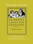 Primary Language Lessons, Teacher's Guide
