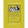 Primary Language Lessons, Teacher's Guide