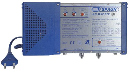 détail Spaun HLV 40/65 FPE CATV et amplificateur ligne