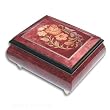 Italian Inlaid Wooden Musical Jewelry Box, Plays "Fur Elise"