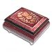 Jewelry Box, Italian Inlaid Wooden Musical Ring Box, Plays "Fur Elise"