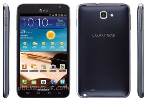 Samsung Galaxy Note Carbon Blue SGH-i717 4G LTE No Warranty - Unlocked Cell Phone (AT&T Retail Packaging)