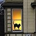 WINDOW POSTER BLACK CAT
