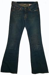 Women's Lucky Brand Jeans Size 25 Regular 0/25 Blue Distressed Denim Sweet 'N Low