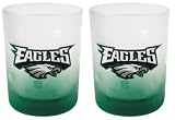 Philadelphia Eagles Frosted Rocks Glass (13.5-Ounce, Set of 2)