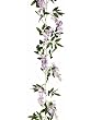 Club Pack of 12 Artificial Lavender Wisteria Silk Flower Garlands 5.5'
