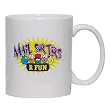 MAIL SORTERS R FUN Mug for Coffee / Hot Beverage (choice of sizes and colors)