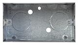 Raco #674 4x2-1/8D Steel Handy Box