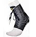 XFORCE Best-Selling Ankle Brace Support Lace Up Super Strong Nylon, Medium, Black