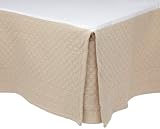 King Charles Matelasse King Bedskirt, Birch King Charles Matelasse King Bedskirt, Birch