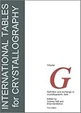 International tables for crystallography