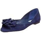 Steve Madden Florale Open Toe Ruffle Flat