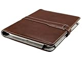 M-Edge Prodigy Leather Kindle Jacket with Hinge (Fits 6" Display, 2nd Generation Kindle), Smooth Mocha Brown