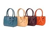 Mellow World Cute Fairy Womens mini Tote Handbag with 3-D bow tie