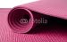 Wallmonkeys Peel and Stick Wall Decals - Pink Yoga Mat on White - Removable Graphic